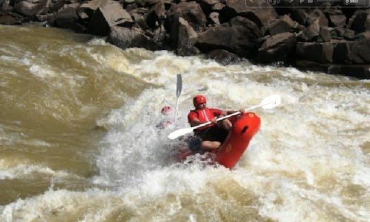 A lendária viagem ao Tugela River Canyon em Winterton