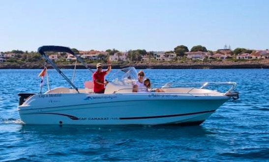 Rent 20' Jeanneau Powerboat In Balearic Islands, Spain