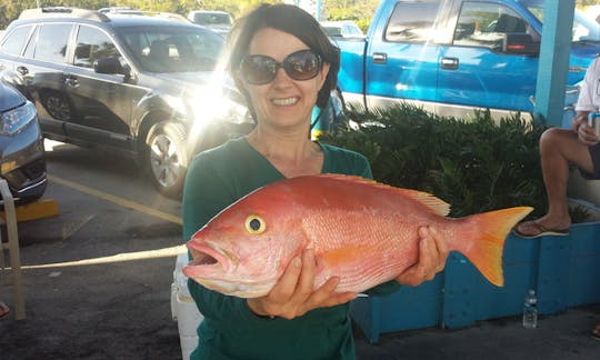 Alquiler de pesca en el barco Henriques Sportfish de 40 pies en Islamorada, Florida