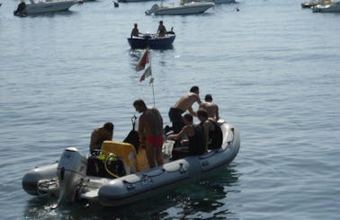 Rigid Inflatable Boat for Rent in Acireale