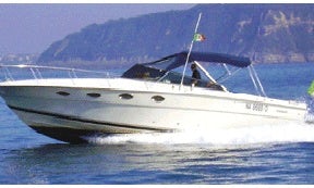 Cruise on this "Tornado 38" rental in Ischia, Italy