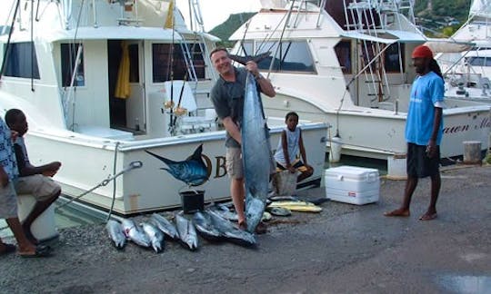 45' Hatteras Sport Fishing Charter In Saint John's