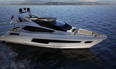 Charter Sunseeker 75 Luxury Motor Yacht in Split, Croatia