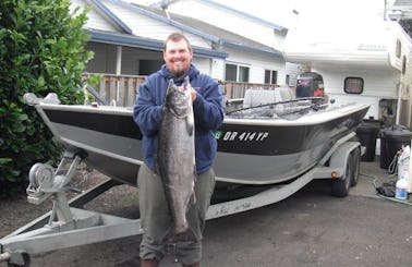 Guided Fishing Trips on Tillamook Bay, Oregon
