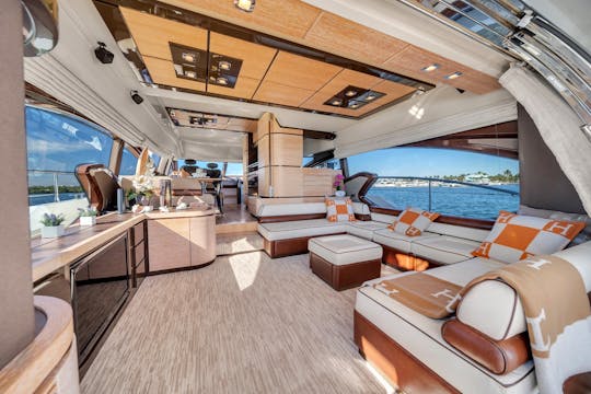 Deal of the Day! 70' Azimut Yacht for Rent in Miami, Florida.