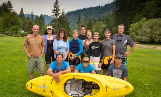 Otter Bar Lodge Kayak School on the Salmon River