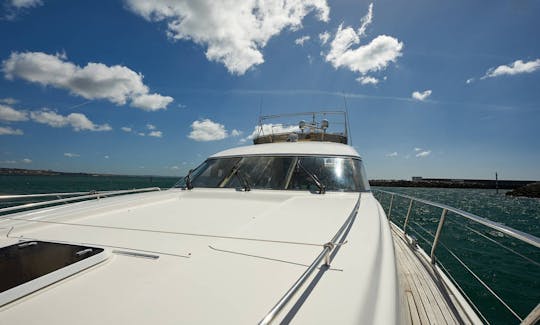 72ft "Princess" Power Mega Yacht Charter in Lisbon, Portugal