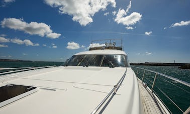 72ft "Princess" Power Mega Yacht Charter in Lisbon, Portugal