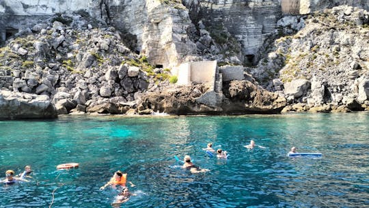 Passeio no iate Shalimar IV Favignana e Levanzo