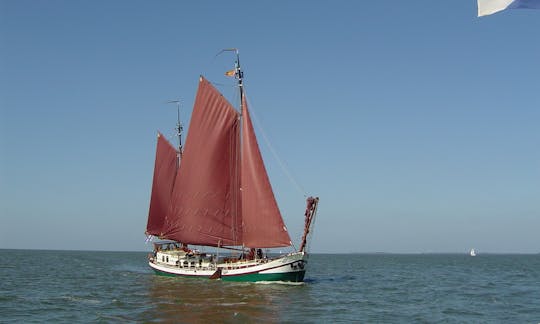 Traditional Sailing Boat Rental in Akkrum