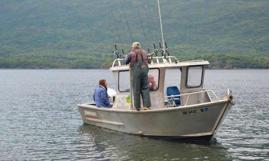23' Ocean Sport Fishing Charter in Kodiak Island, Alaska