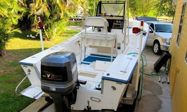 Well maintained 21ft Mako Center Console for fishing and hunting!