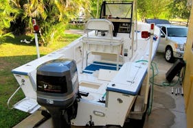 Well maintained 21ft Mako Center Console for fishing and hunting!