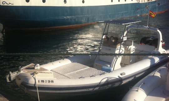 Amazing once in a lifetime trip in Palma, Spain with this Nuova Jolly RIB