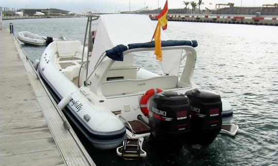 Incrível viagem única na vida em Palma, Espanha, com este Nuova Jolly RIB