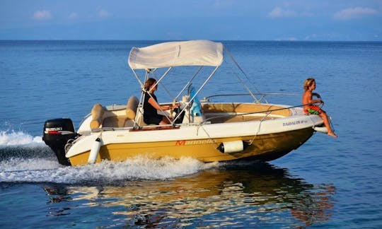 Marinello 16 | Deluxe Boat hire in Loggos, Paxos | No license needed | GPS Safety System