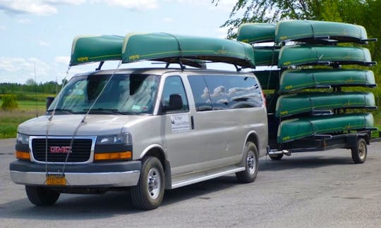 Canoe RentalS at Saranac Lake, NY