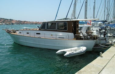 42' Gangaro Wooden Motor Yacht In Murter, Croatia