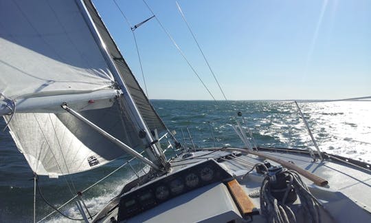 Sail on a classy and fast Sailing Yacht in the Hamptons, New York