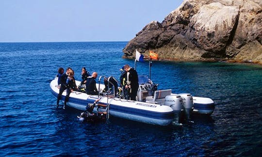 24' Joker Offshore Inflatable Dive Boat In Andratx, Spain