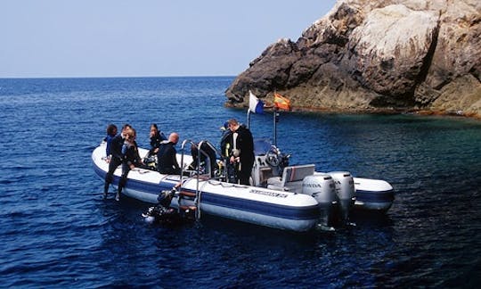 24' Joker Offshore Inflatable Dive Boat In Andratx, Spain