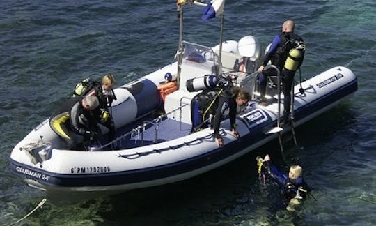 24' Joker Offshore Inflatable Dive Boat In Andratx, Spain