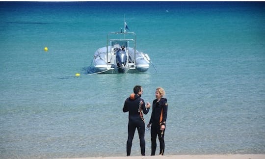 Scuba Divers Boat In Calvi