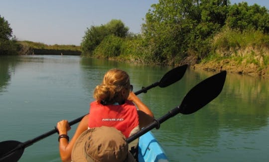 Guided Kayak Tour In Ammoudia