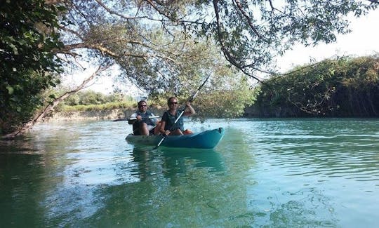 Guided Kayak Tour In Ammoudia