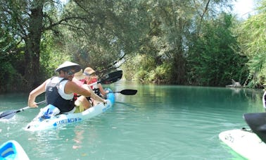 Visite guidée en kayak à Ammoudia