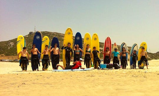Surfing In Zahara de los Atunes