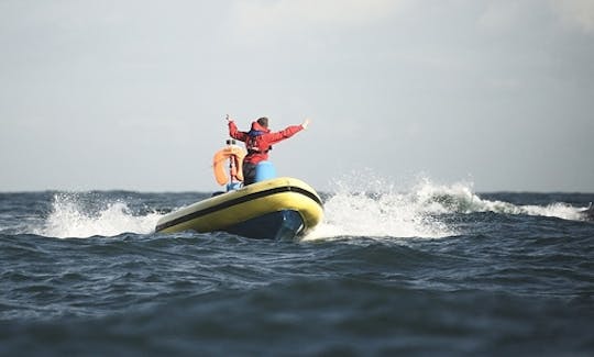 Balades en Wavekart à Nieuport, Belgique