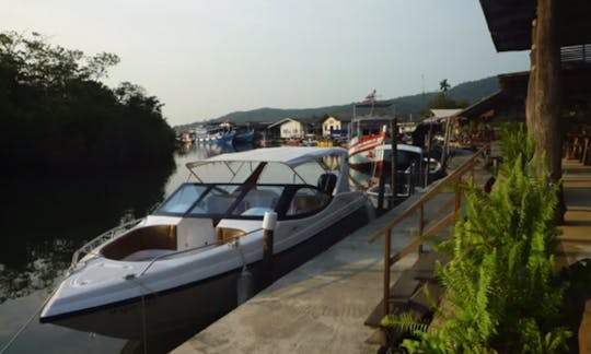 Excursion en bateau à moteur en Thaïlande