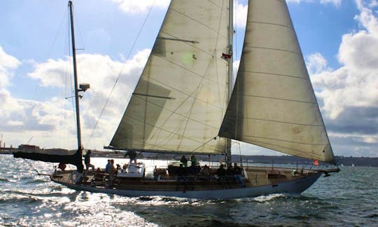 Sail San Diego on 68ft Wooden Sailing Yacht