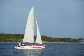 Half Day Sailing Catamaran  Rental in Menorca North