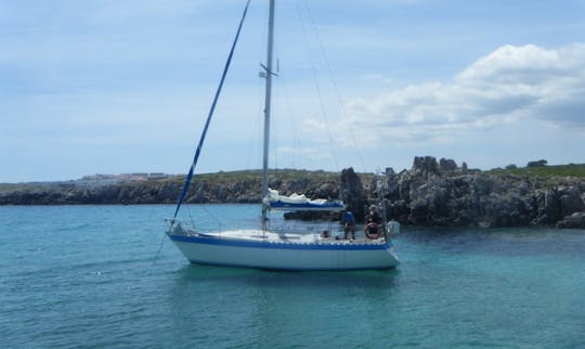 32ft “Wauquiez Gladiator” Sailing Charter in Fornells Menorca, Spain