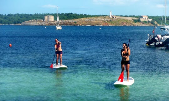 Stand Up Paddleboard Charter in Fornells Menorca, Balearic Island