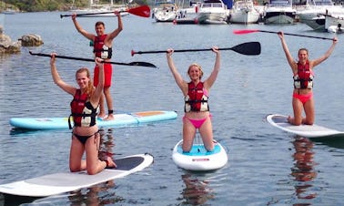 Aluguer de stand up paddleboard em Fornells Menorca, Ilhas Baleares