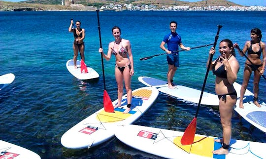 Stand Up Paddleboard Charter in Fornells Menorca, Balearic Island