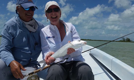 Flat Fishing for 2 Person in San Pedro, Belize