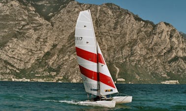 17ft TOPCAT K2 CLASSIC Beach Catamaran Rental in Pavilosta, Latvia