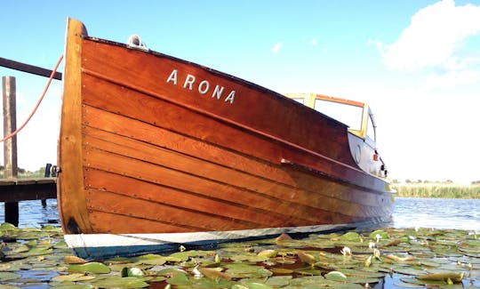 C.G. Pettersson Historic Motor Yacht in Rostock, Germany