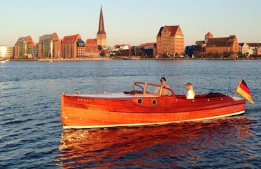 C.G. Pettersson Historic Motor Yacht in Rostock, Germany