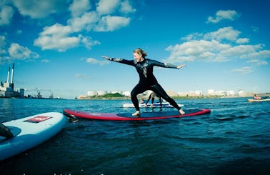 SUP Surfing In Denmark