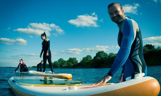 SUP Surfing In Denmark