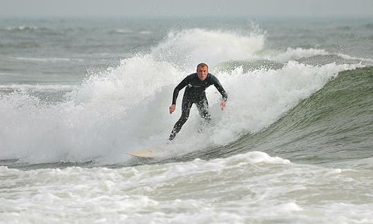 Kite Surfing In Denmark