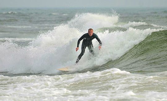 Kite Surfing In Denmark