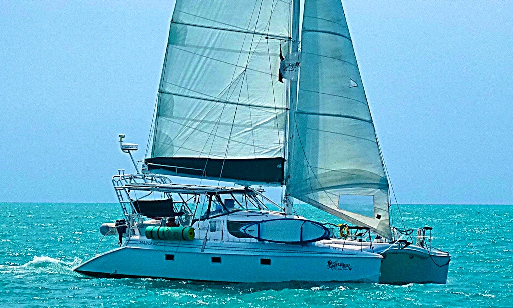 Charter 42ft "Tortuga" Sailing Catamaran in Key West, Florida G