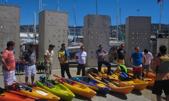 5 Hours Kayak Guided Exploration in Valparaíso, Chile