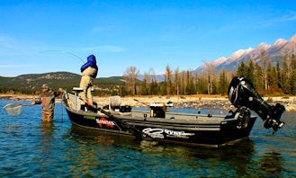 Guided Drift Boat Fishing in Fernie Canada